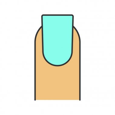 Kare şeklinde tırnak simgesi