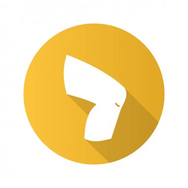 Diz düz tasarım simgesi