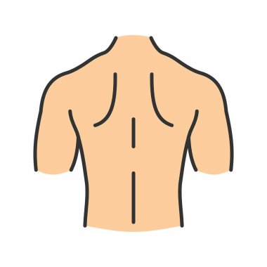 Erkekler sırt simgesi