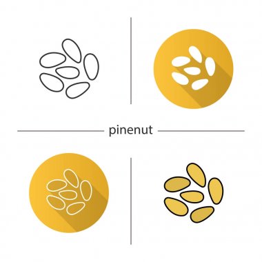 Pinenut Icons set