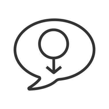 Erkekler istişare simgesi