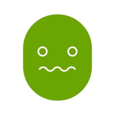 Endişeli gülümseme simgesi