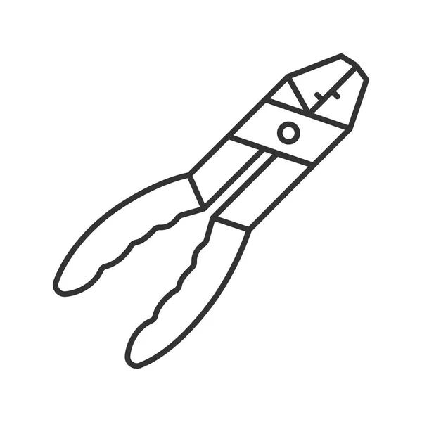 Combination pliers  icon — Stock Vector