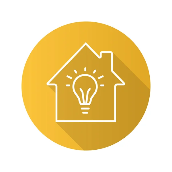 Home electrification icon — Stock Vector