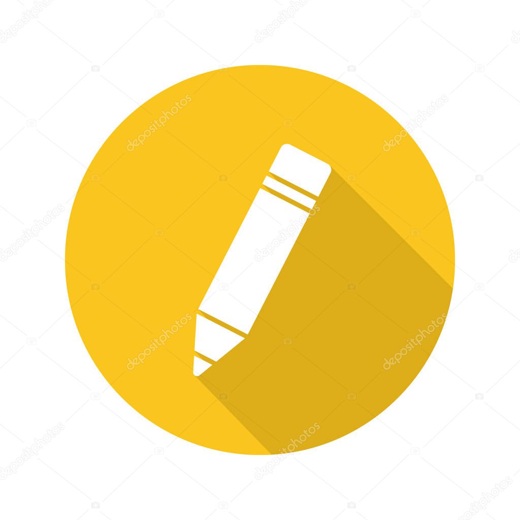 Pencil with eraser icon