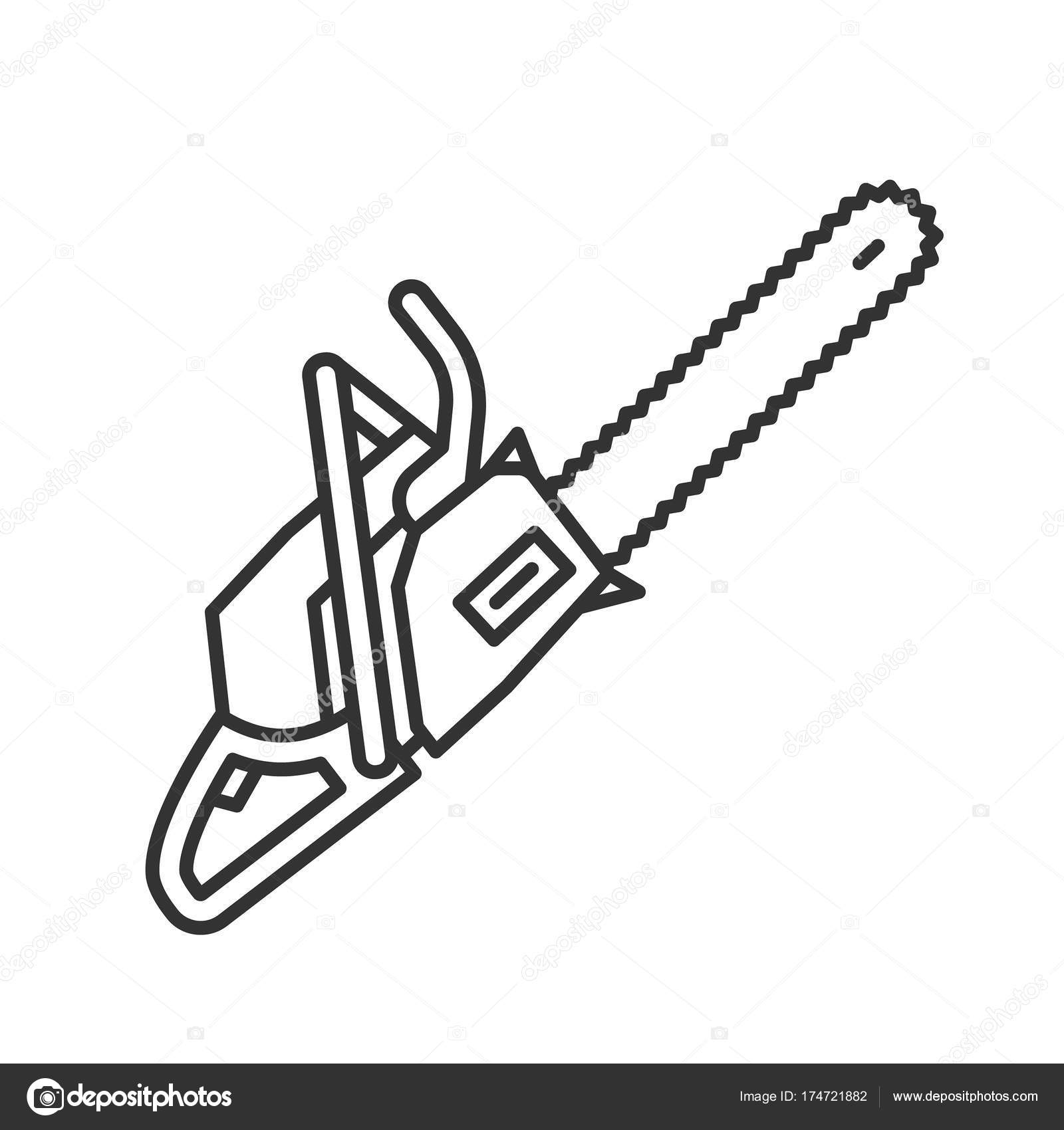 Motosserra - ícones de construção e ferramentas grátis