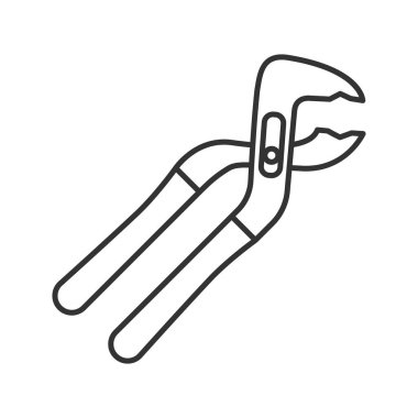 Dil ve oluk Pense simgesi