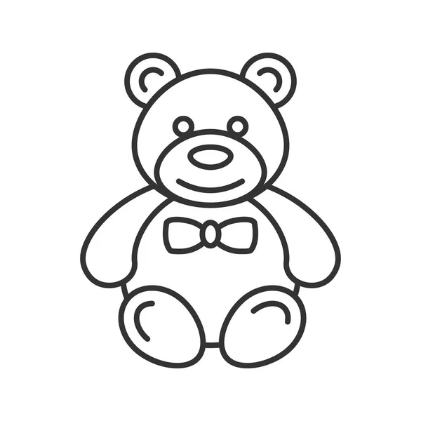 Teddy bear pictogram — Stockvector