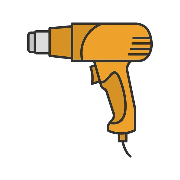 Heat gun icon — Stock Vector