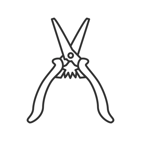 Иконка строительных ножниц — стоковый вектор