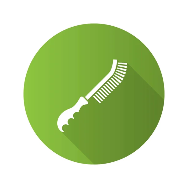 Wire brush icon — Stock Vector