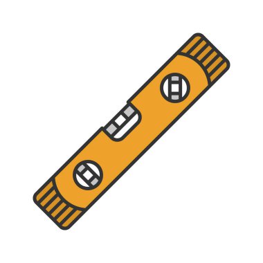 Ruh düzeyi renk simgesi. İzole vektör çizim