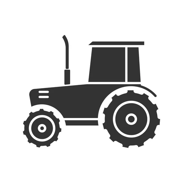 拖拉机字形图标 — 图库矢量图片