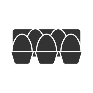 Yumurta tepsi glif kutsal kişilerin resmi