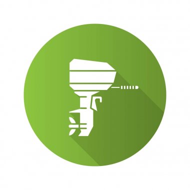 Motorlu tekne motor simgesi