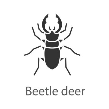 Stag beetle glif simgesi