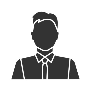 Office çalışan glif simgesini