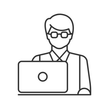 Programcı doğrusal simgesi