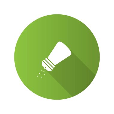 Tuz ya da biber Çalkalayıcı düz tasarım 