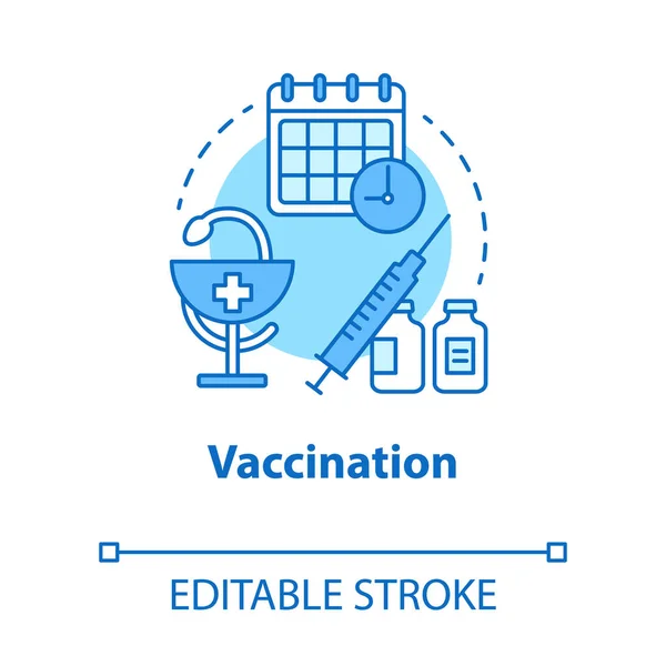 Védőoltás Koncepciója Ikon Biztonságos Szex Orvosi Injekció Gyógyszerészeti Védőoltás Férfi — Stock Vector