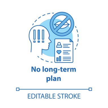 Uzun vadeli plan ikonu yok. İlişki geliştirme planı. İkişerli arzuların uyumsuzluğu. Çiftler arasında sorun ince çizgi çizimi. Vektör izole çizim. Düzenlenebilir vuruş