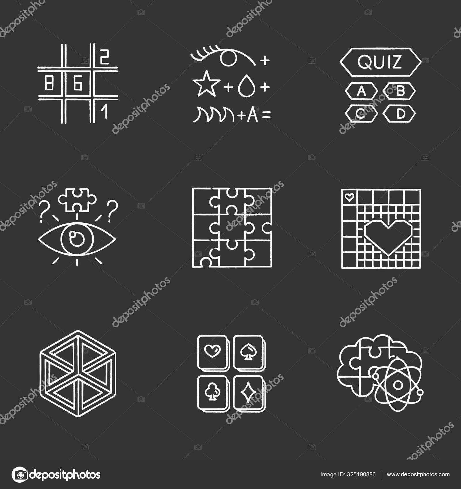 Trivia Icons Vector Grafico Vectorial Imagenes De Trivia Icons Vectoriales De Stock Depositphotos