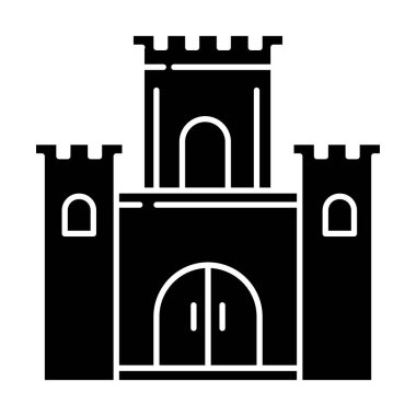 Süleyman tapınağı İncil 'in sembol sembolü. Kudüs kral kalesi. Vay canına.