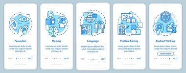 Taşınabilir uygulama sayfası ekranındaki bilişsel süreçler