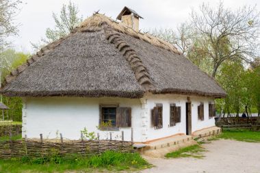 Kiev yakınlarında havada Ulusal Müzesi Pirogovo.