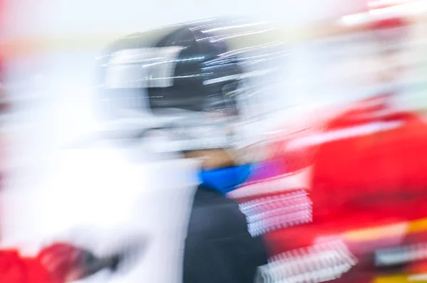 Hockey. Abstract background, blur. The concept of speed, movement, dynamics. — Stock Photo, Image