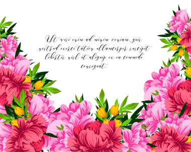 güzel çiçek süsleme