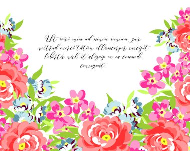 güzel çiçek süsleme