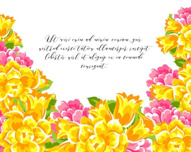 güzel çiçek süsleme