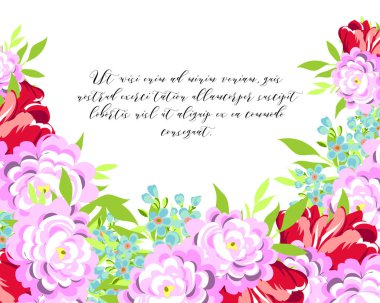 güzel çiçek süsleme