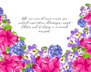 güzel çiçek süsleme