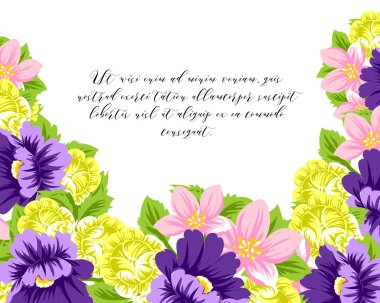 güzel çiçek süsleme