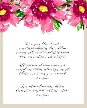 güzel çiçek süsleme