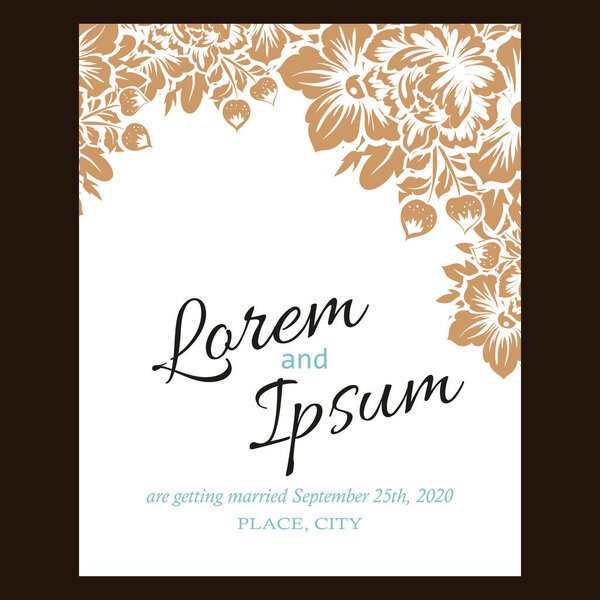 beautiful flowers ornament