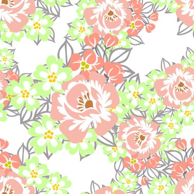 desen çiçek öğeleri