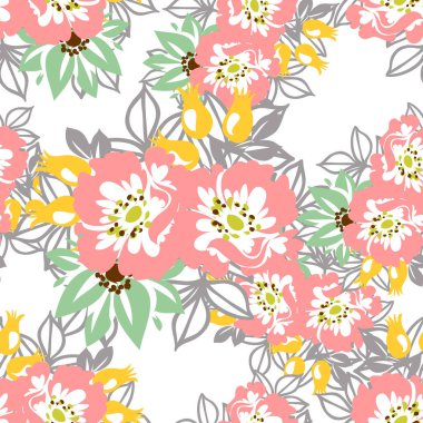 desen çiçek öğeleri