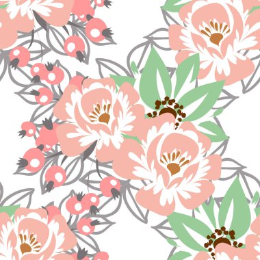 desen çiçek öğeleri