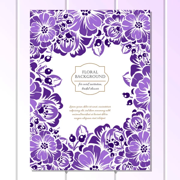 Wedding invitation cards — Stock Vector