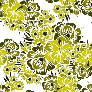 desen çiçek öğeleri