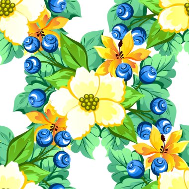 desen çiçek öğeleri