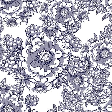 desen çiçek öğeleri