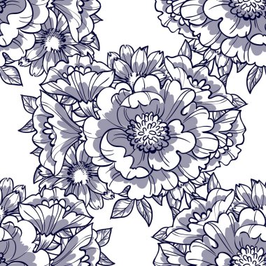 desen çiçek öğeleri