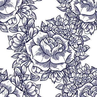 desen çiçek öğeleri