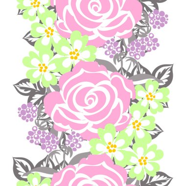 desen çiçek öğeleri