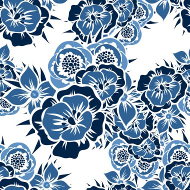 desen çiçek öğeleri