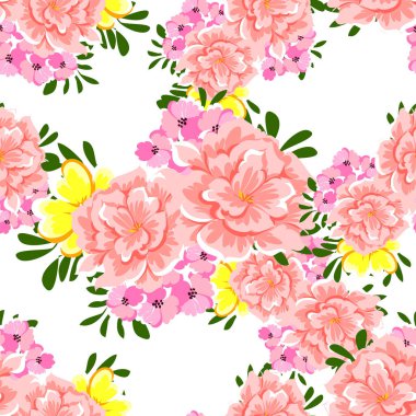 desen çiçek öğeleri